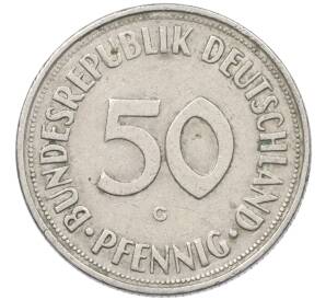 50 пфеннигов 1950 года G Западная Германия (ФРГ) — Фото №2