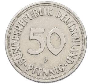 50 пфеннигов 1950 года D Западная Германия (ФРГ) — Фото №2