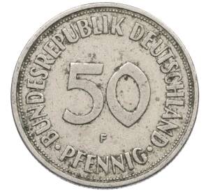 50 пфеннигов 1950 года F Западная Германия (ФРГ) — Фото №2