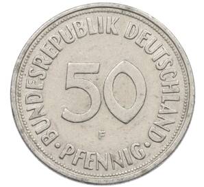 50 пфеннигов 1950 года F Западная Германия (ФРГ) — Фото №2
