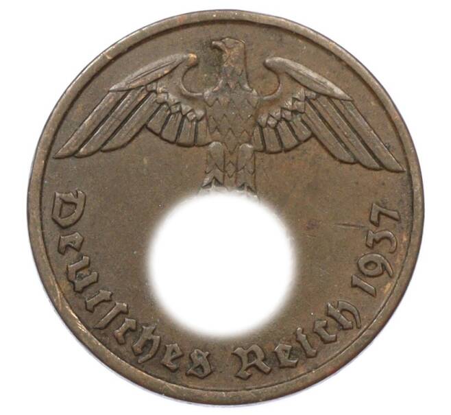 Монета 2 рейхспфеннига 1937 года A Германия (Артикул: K10-6290) — Фото №1