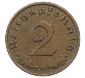 2 рейхспфеннига 1937 года A Германия — Фото №2