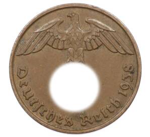 2 рейхспфеннига 1938 года J Германия — Фото №1