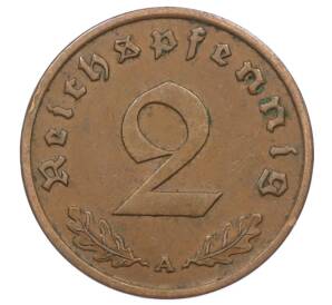 2 рейхспфеннига 1937 года A Германия — Фото №2