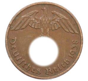 2 рейхспфеннига 1938 года G Германия — Фото №1