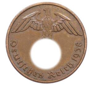 2 рейхспфеннига 1938 года A Германия — Фото №1