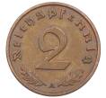 Монета 2 рейхспфеннига 1938 года A Германия (Артикул: K10-6301) — Фото №2