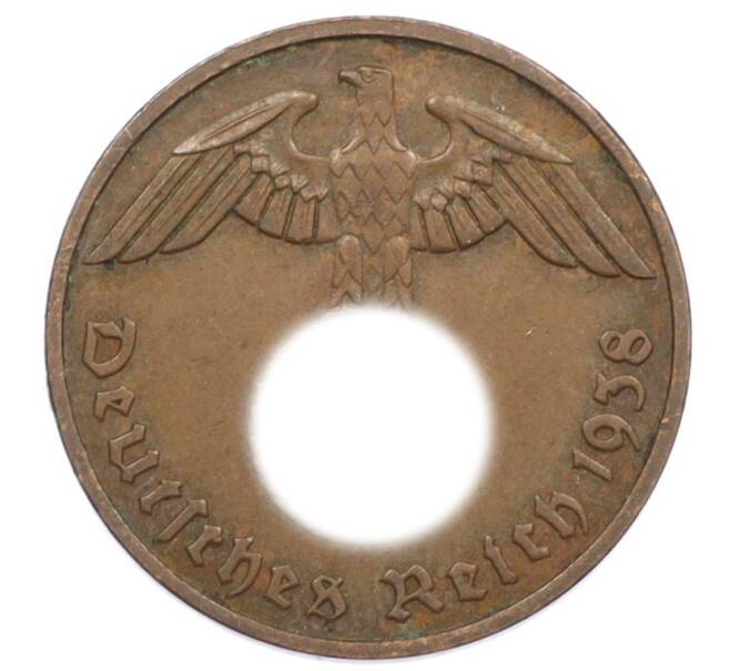 Монета 2 рейхспфеннига 1938 года E Германия (Артикул: K10-6304) — Фото №1