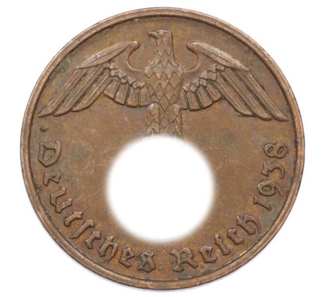 Монета 2 рейхспфеннига 1938 года G Германия (Артикул: K10-6306) — Фото №1