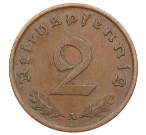 2 рейхспфеннига 1939 года A Германия — Фото №2