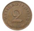 Монета 2 рейхспфеннига 1938 года D Германия (Артикул: K10-6311) — Фото №2