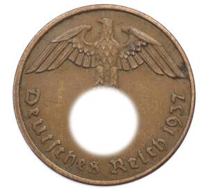 2 рейхспфеннига 1937 года A Германия — Фото №1