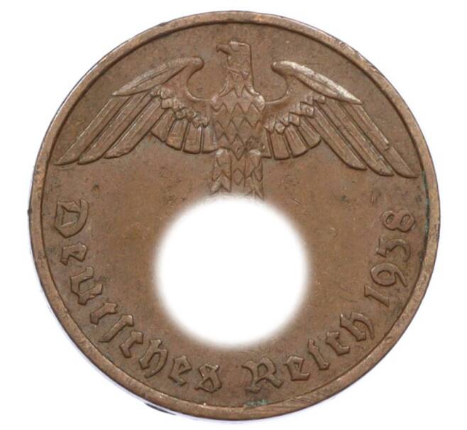 Монета 2 рейхспфеннига 1938 года F Германия (Артикул: K10-6318) — Фото №1