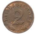 Монета 2 рейхспфеннига 1937 года D Германия (Артикул: K10-6322) — Фото №2