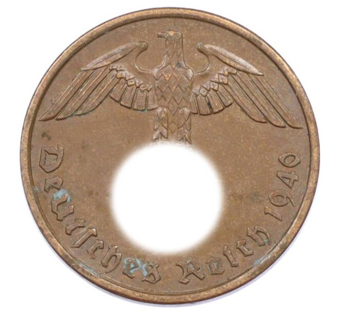 Монета 2 рейхспфеннига 1940 года A Германия (Артикул: K10-6327) — Фото №1