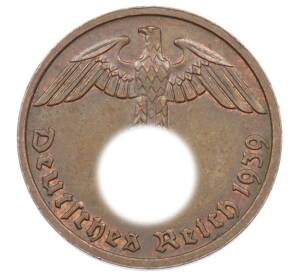 2 рейхспфеннига 1939 года B Германия — Фото №1