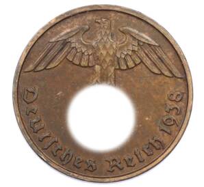 2 рейхспфеннига 1938 года J Германия — Фото №1