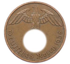 2 рейхспфеннига 1938 года F Германия — Фото №1