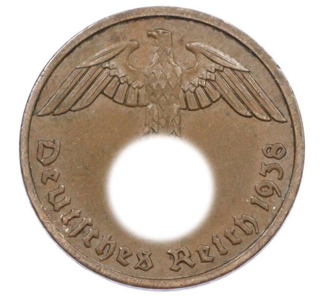 Монета 2 рейхспфеннига 1938 года A Германия (Артикул: K10-6348) — Фото №1