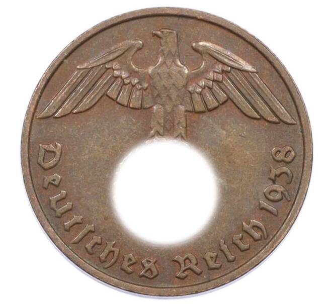 Монета 2 рейхспфеннига 1938 года E Германия (Артикул: K10-6351) — Фото №1