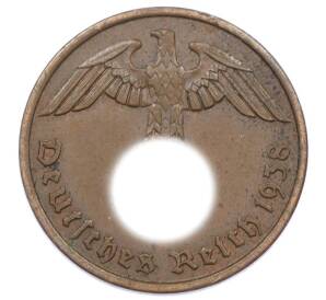 2 рейхспфеннига 1938 года A Германия — Фото №1