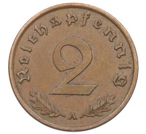 2 рейхспфеннига 1939 года A Германия — Фото №2