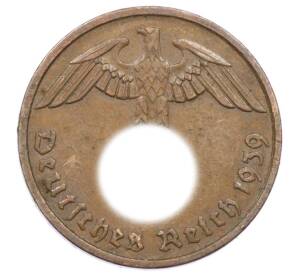 2 рейхспфеннига 1939 года F Германия — Фото №1