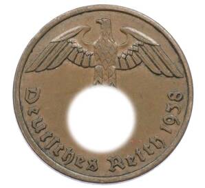 2 рейхспфеннига 1938 года A Германия — Фото №1