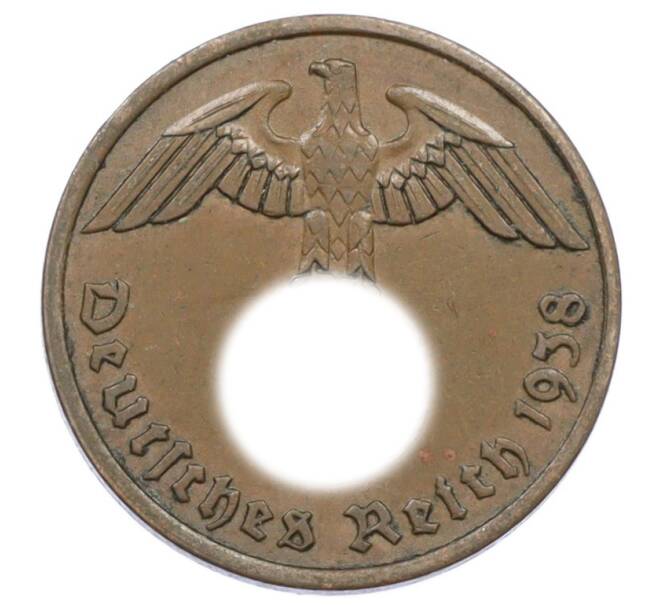 Монета 2 рейхспфеннига 1938 года A Германия (Артикул: K10-6379) — Фото №1