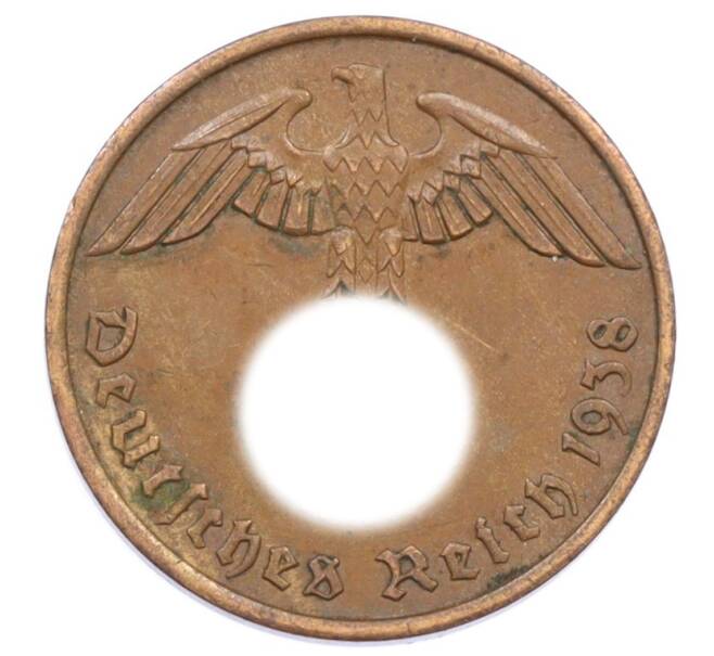 Монета 2 рейхспфеннига 1938 года A Германия (Артикул: K10-6406) — Фото №1