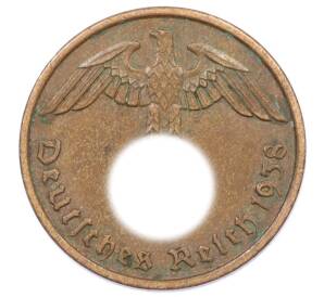 2 рейхспфеннига 1938 года A Германия — Фото №1
