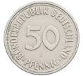 Монета 50 пфеннигов 1950 года J Западная Германия (ФРГ) (Артикул: K10-6748) — Фото №2