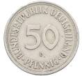 Монета 50 пфеннигов 1950 года D Западная Германия (ФРГ) (Артикул: K10-6755) — Фото №2