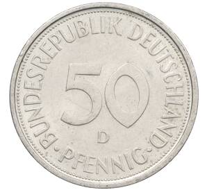50 пфеннигов 1972 года D Западная Германия (ФРГ) — Фото №2