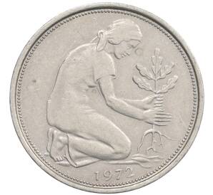 50 пфеннигов 1972 года J Западная Германия (ФРГ) — Фото №1