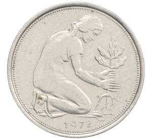 50 пфеннигов 1972 года J Западная Германия (ФРГ) — Фото №1