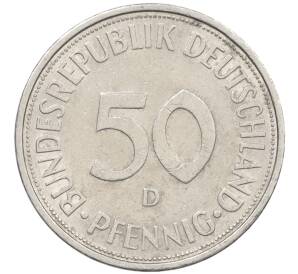 50 пфеннигов 1972 года D Западная Германия (ФРГ) — Фото №2