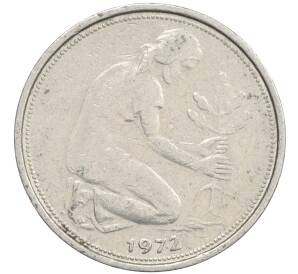 50 пфеннигов 1972 года F Западная Германия (ФРГ) — Фото №1