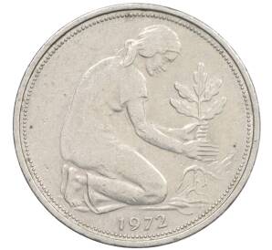 50 пфеннигов 1972 года D Западная Германия (ФРГ) — Фото №1