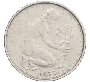 50 пфеннигов 1972 года F Западная Германия (ФРГ) — Фото №1