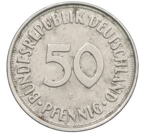 50 пфеннигов 1972 года F Западная Германия (ФРГ) — Фото №2