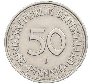 50 пфеннигов 1989 года J Западная Германия (ФРГ) — Фото №2