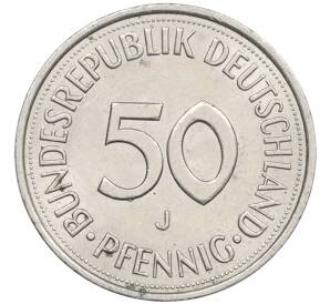 50 пфеннигов 1989 года J Западная Германия (ФРГ) — Фото №2