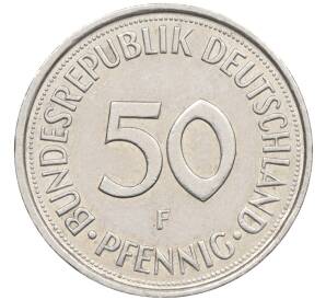 50 пфеннигов 1989 года F Западная Германия (ФРГ) — Фото №2