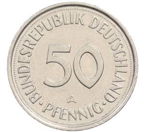 50 пфеннигов 1990 года A Западная Германия (ФРГ) — Фото №2