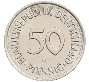50 пфеннигов 1990 года J Западная Германия (ФРГ) — Фото №2