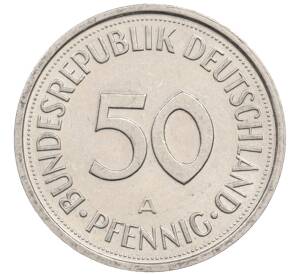 50 пфеннигов 1990 года A Западная Германия (ФРГ) — Фото №2