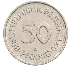 50 пфеннигов 1990 года A Западная Германия (ФРГ) — Фото №2