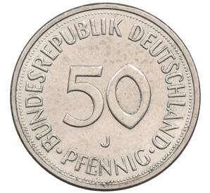 50 пфеннигов 1978 года J Западная Германия (ФРГ) — Фото №2