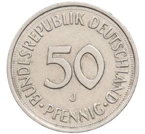 50 пфеннигов 1981 года J Западная Германия (ФРГ) — Фото №2